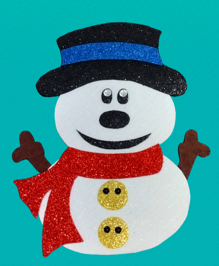 Adorno Navideño Hombre de Nieve☃️