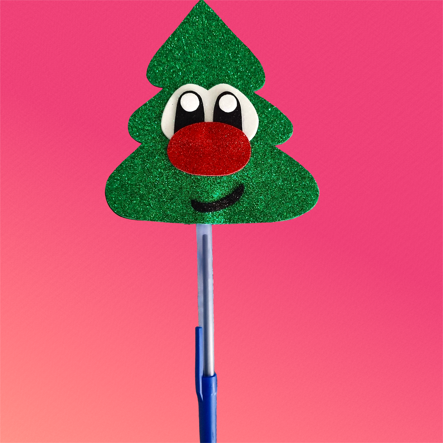 Lapicero con adorno de Árbol Navideño🎄